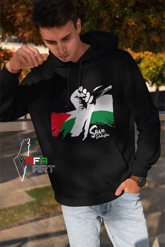 هودي للجنسين ب تصميم فلسطيني
