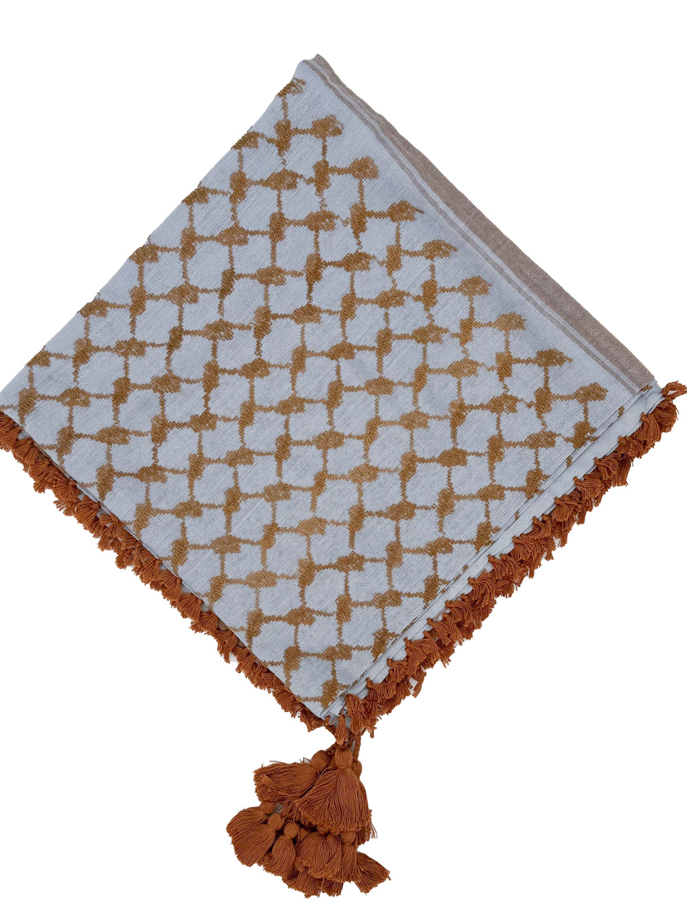 Dusty Blue & Havan Palestinian Kuffiyeh