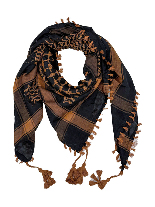 Havan & Black Palestinian Kuffiyeh
