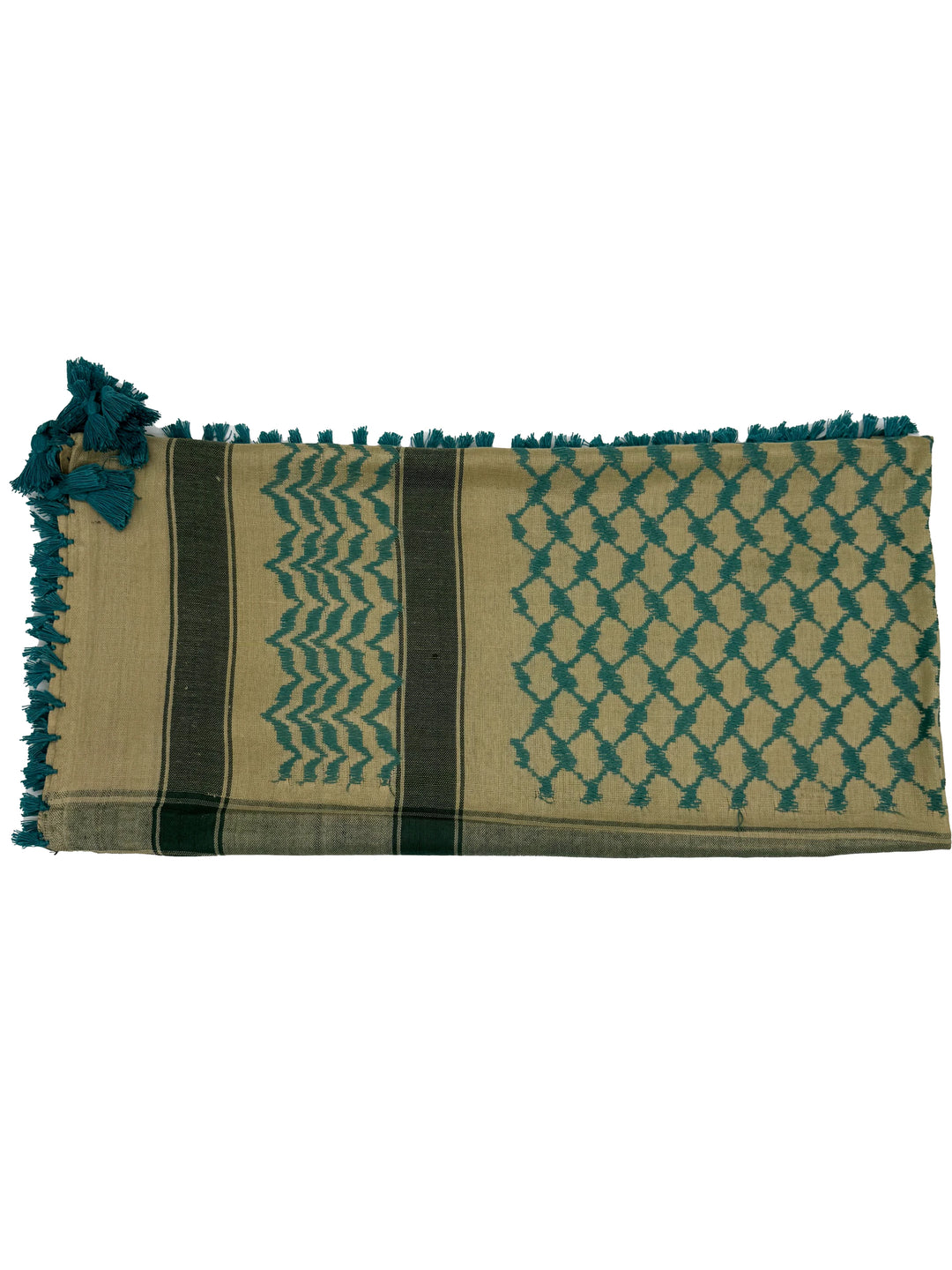 Desert x Cyan Palestinian Kuffiyeh