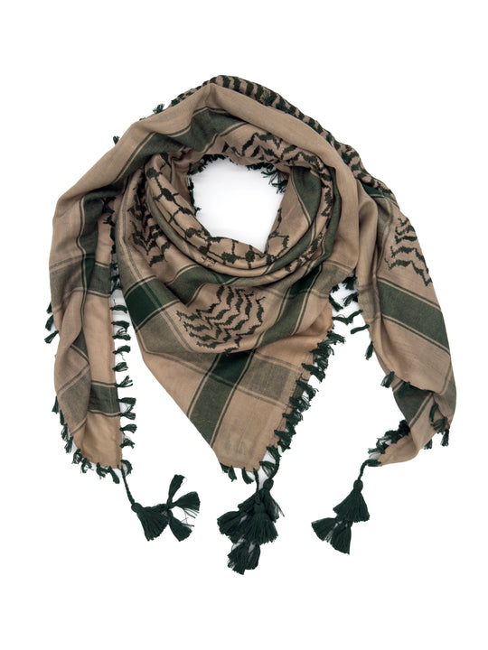 Café x Green Palestinian Kuffiyeh