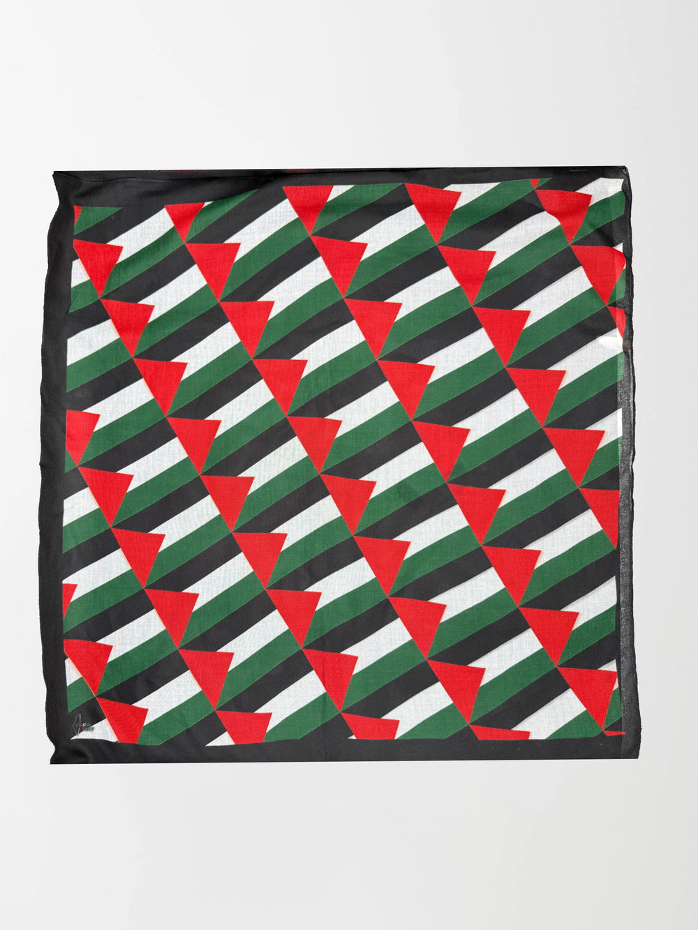 🇵🇸 Freedom Colors – Cotton Bandana (70x70cm)