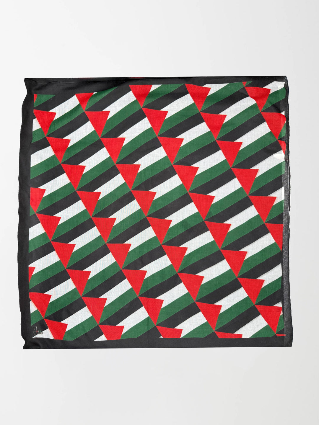 🇵🇸 Freedom Colors – Cotton Bandana (70x70cm)