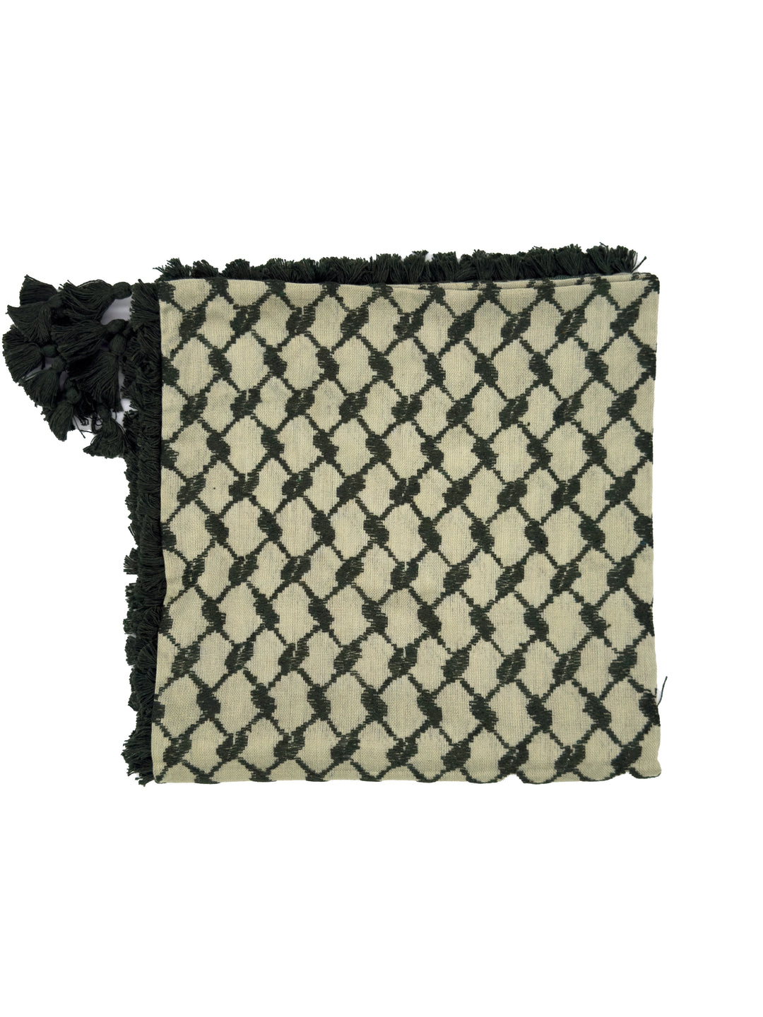 Sage Green x Green Palestinian Kuffiyeh