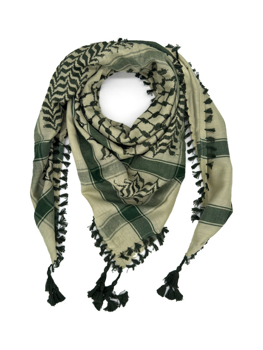 Sage Green x Green Palestinian Kuffiyeh
