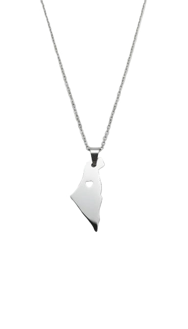 Heart of Palestine Necklace - Love & Land Collection
