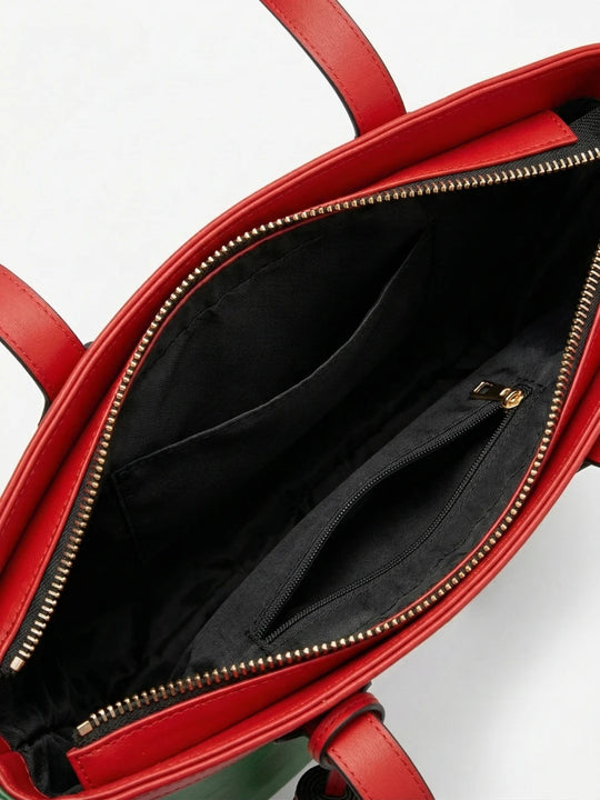 Yafa Heart Bag — Palestine Flag Leather Bag