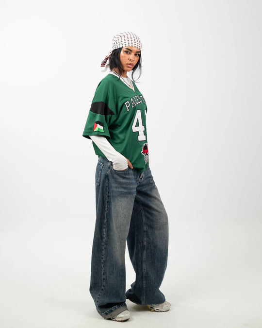 Palestine 48 Game Jersey — Deep Green