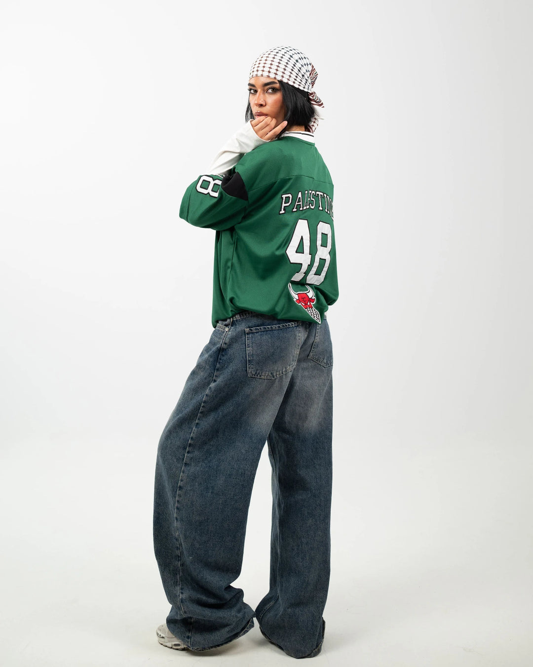 Palestine 48 Game Jersey — Deep Green