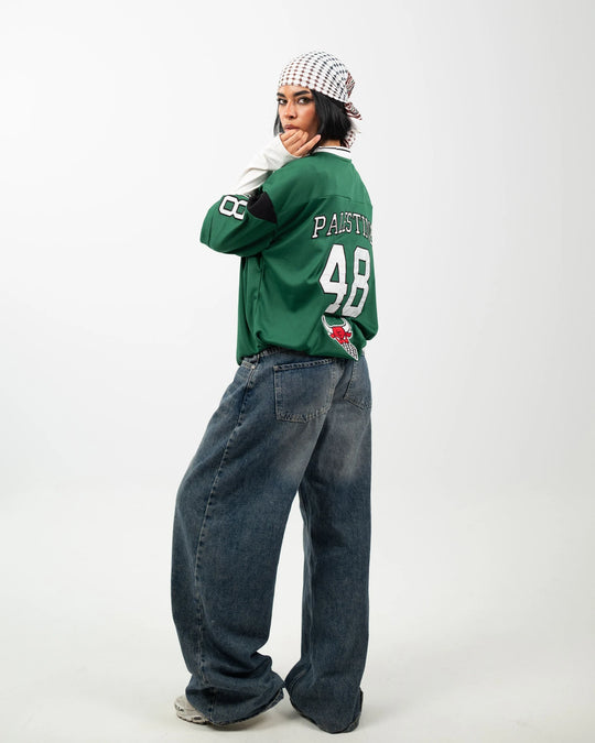 Palestine 48 Game Jersey — Deep Green