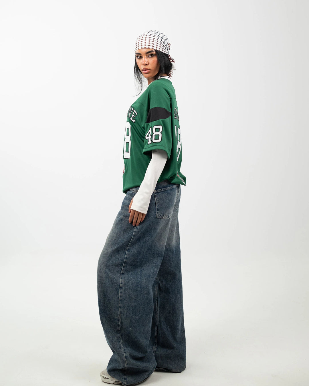 Palestine 48 Game Jersey — Deep Green