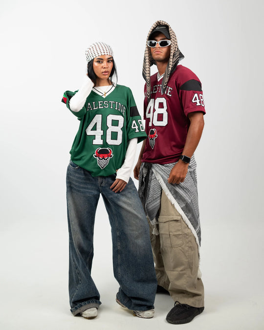Palestine 48 Game Jersey — Deep Green
