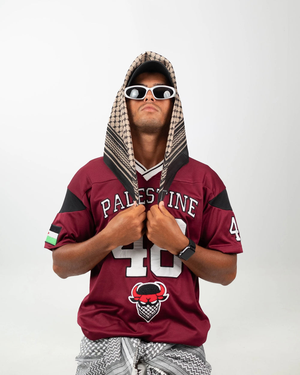 Desert Resistance – Cotton Bandana (70x70cm)
