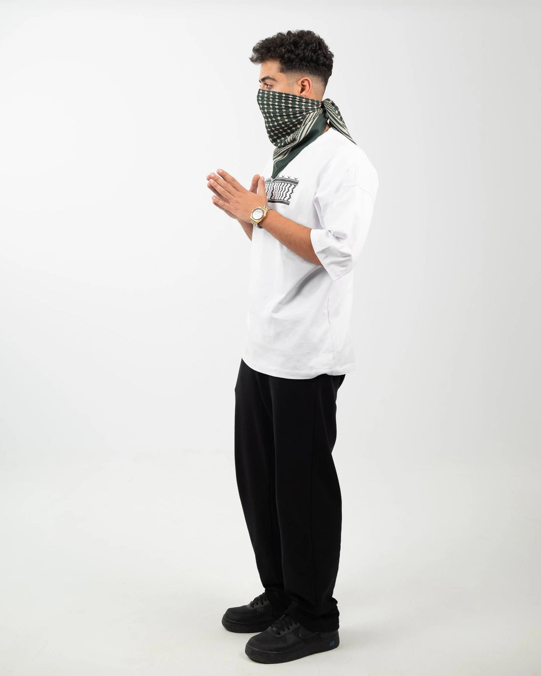 Olive Spirit – Cotton Bandana (70x70cm)