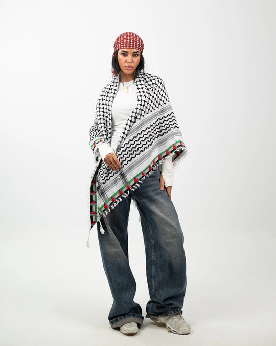 Homeland Stripes — Flags of Freedom Kuffiyeh