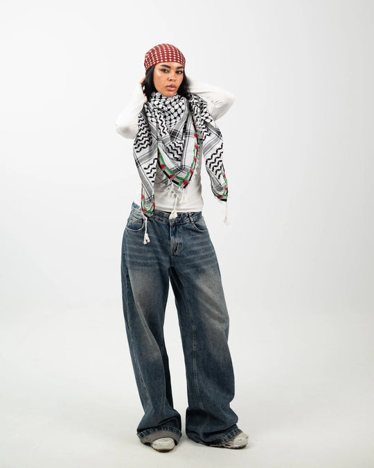 Homeland Stripes — Flags of Freedom Kuffiyeh
