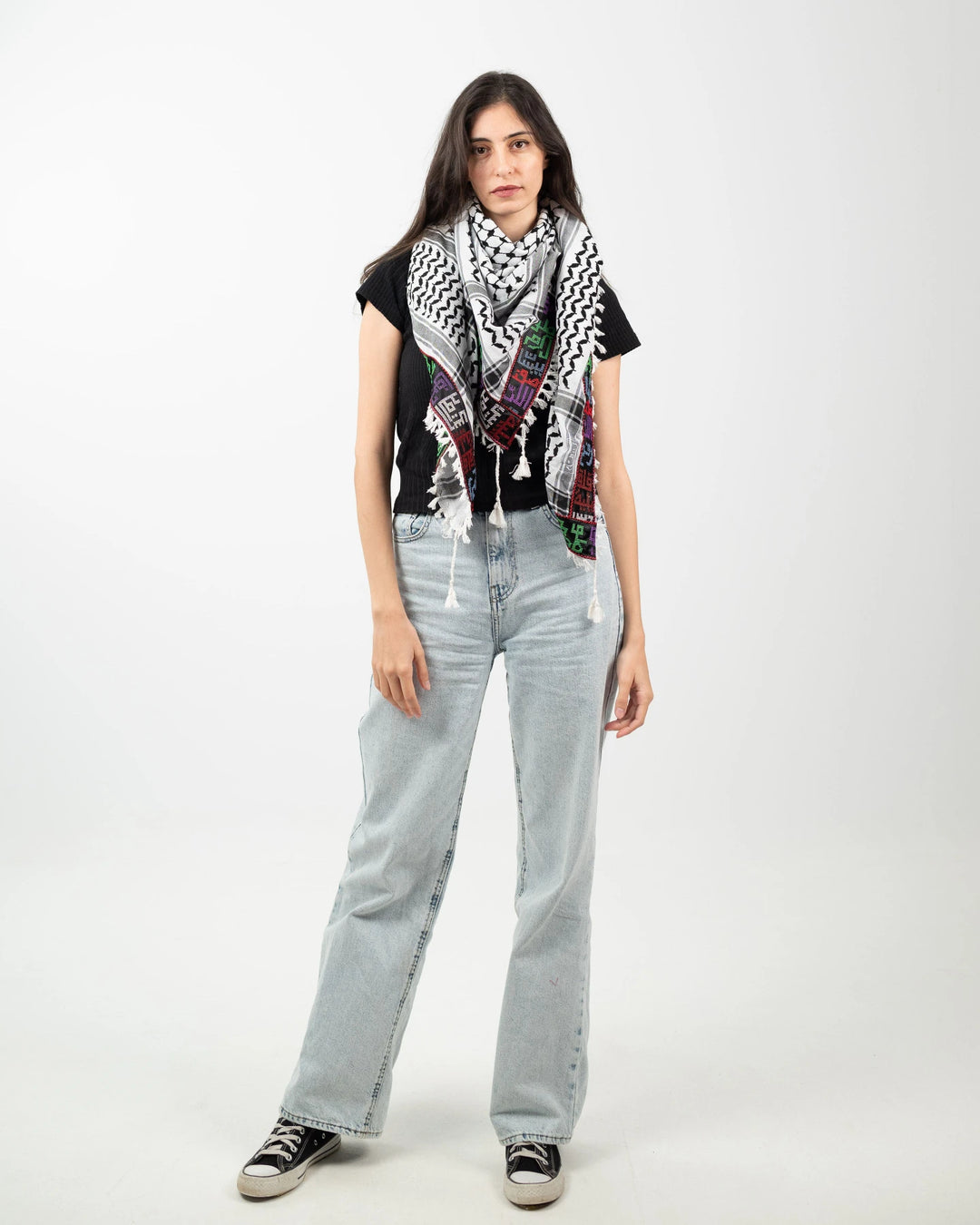 Cities of Our Land — Tatreez Kuffiyeh