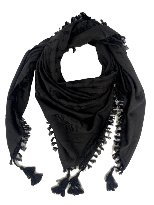 Limited Edition: Black X Black Palestinian Kuffiyeh