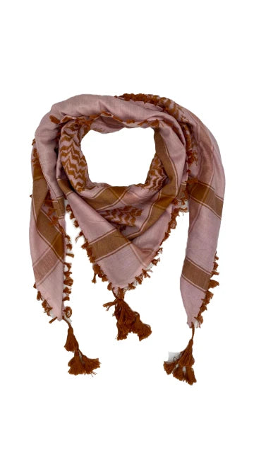 Soft Pink X Havan Palestinian Keffiyeh