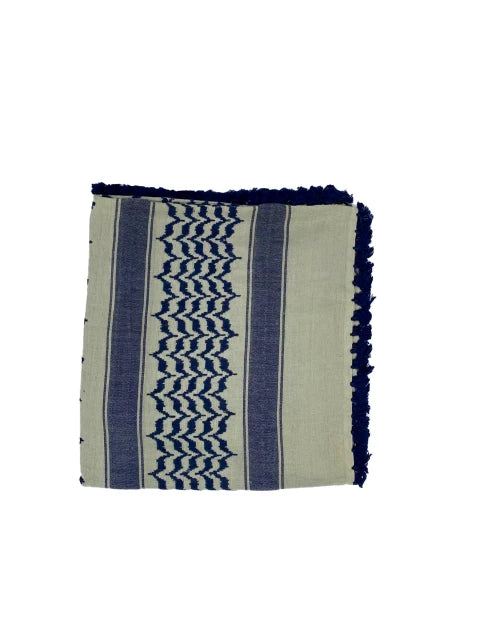 Olive X Navy Palestinian Keffiyeh