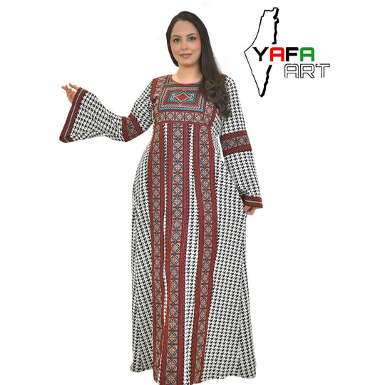 The Original Palestinian Dress from Beit Yafa - Dress of the Villages of Yafa