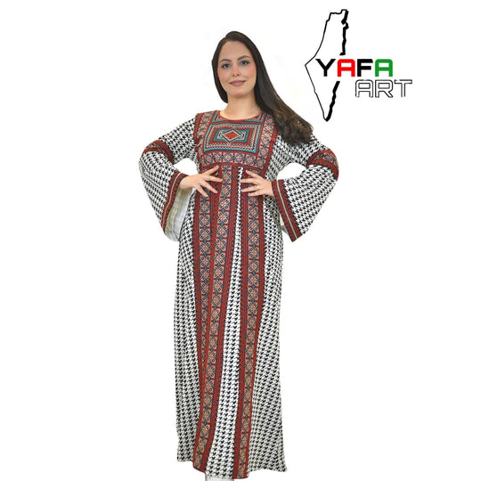 The Original Palestinian Dress from Beit Yafa - Dress of the Villages of Yafa